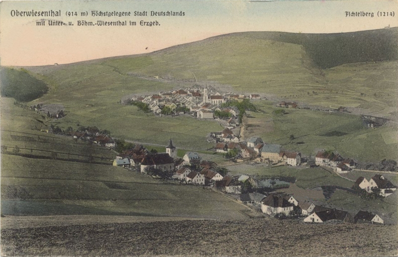 Loučná pod Klínovcem 1910